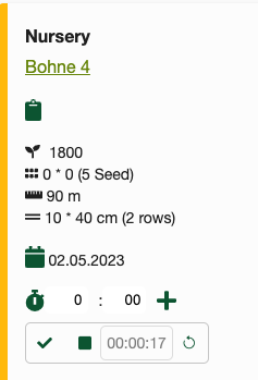 Task detail view.