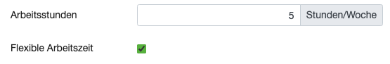 Flexible Arbeitsstunden.