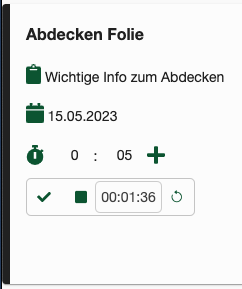 Aufgabendetails